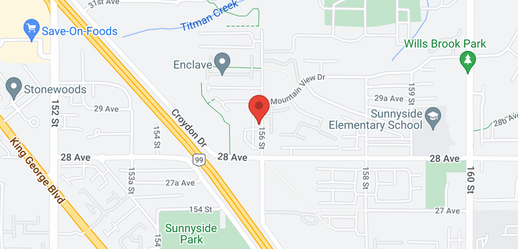 map of 409 2855 156TH STREET